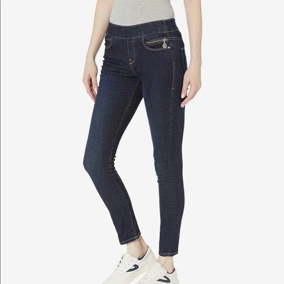 Tommy Hilfiger Gramercy Jeans - Charm on Zippered Coin Pocket - Pull On Style - Picture 1 of 8
